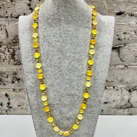 Sophie Necklace - Yellow Multi