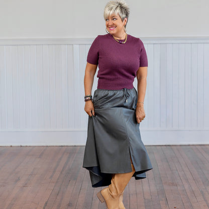 Latitude Skirt - Grey