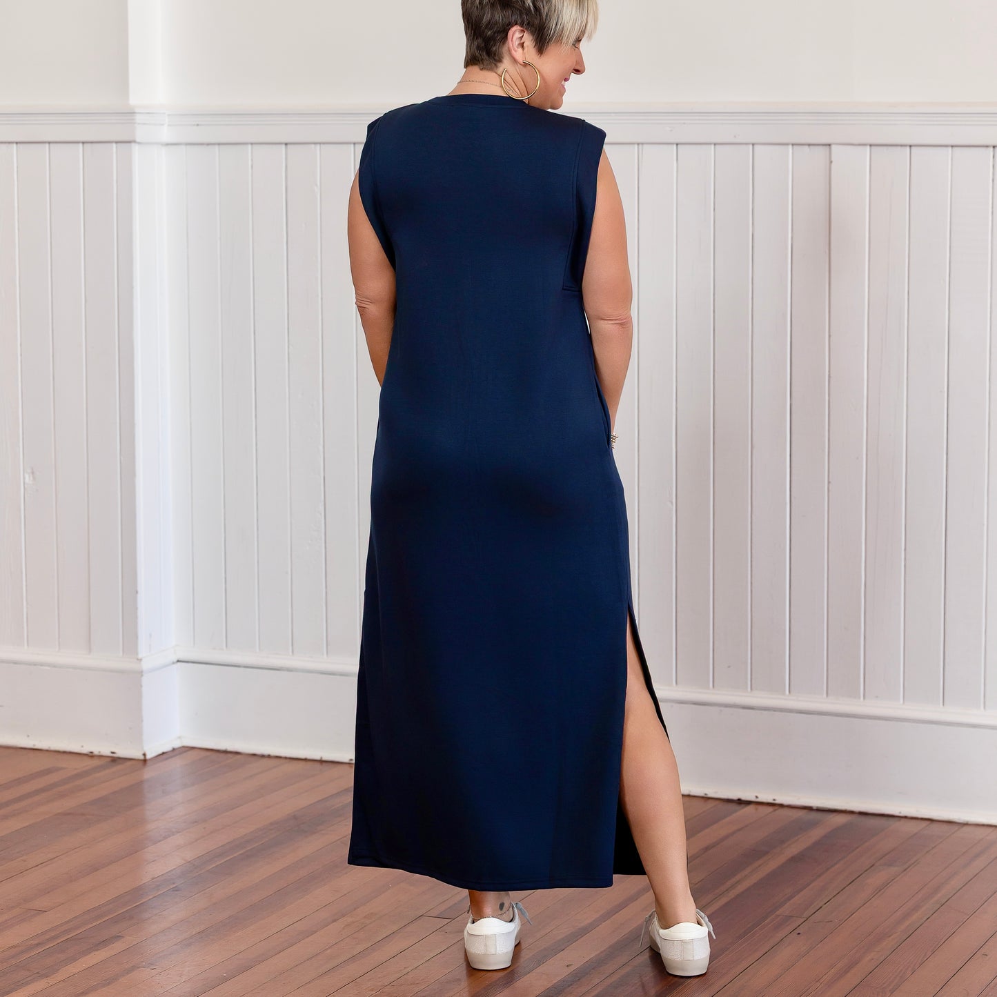 All Year Round Maxi Dress - Navy