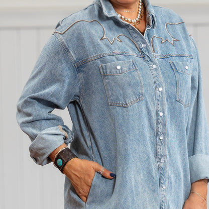 Beth Denim Dress