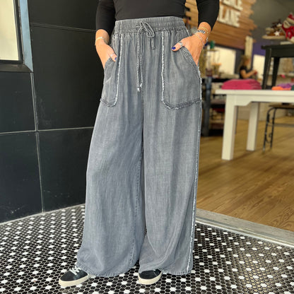 Mamma Mia Pants- Black Denim