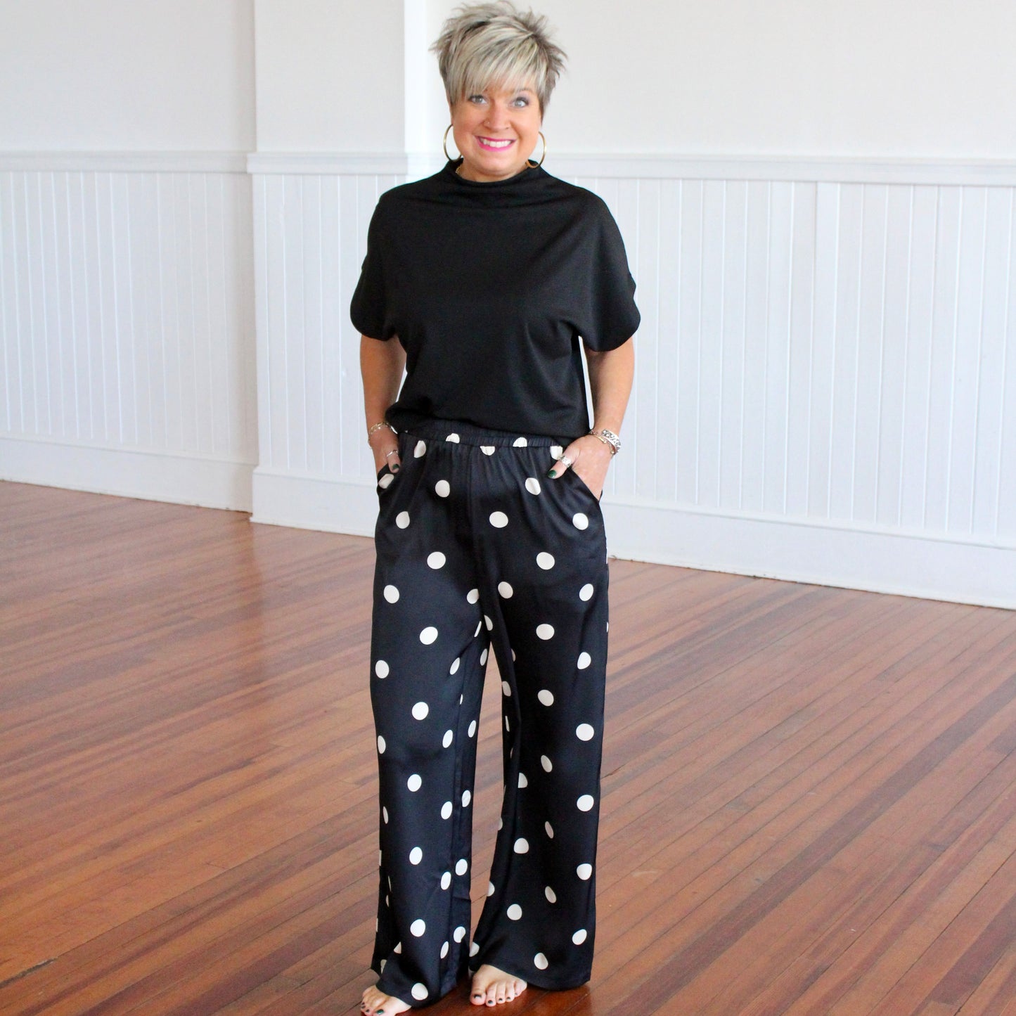 Connect the Dots Pants- Black