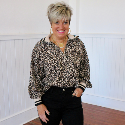 Animal Instinct Top - Cheetah