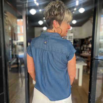 Classic Look Top - Chambray
