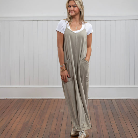 Dana's Favorite Jumpsuit - Lt. Mocha