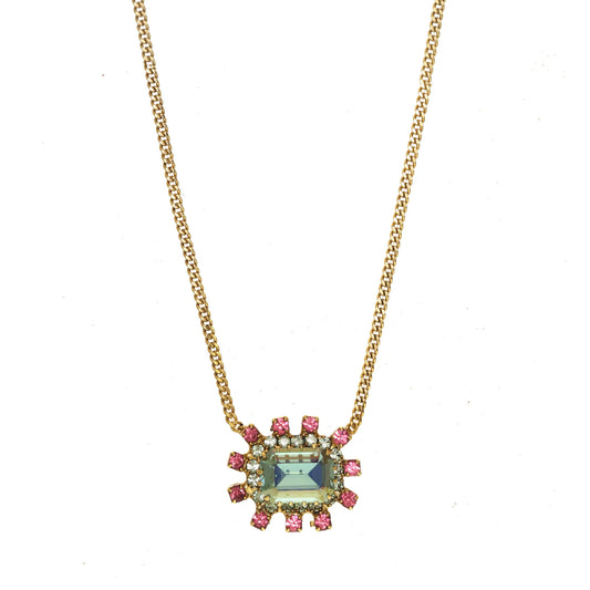 Sisi Necklace - Aqua Lemon