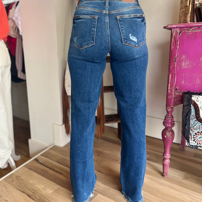 Judy Blue Midrise Dad Jeans