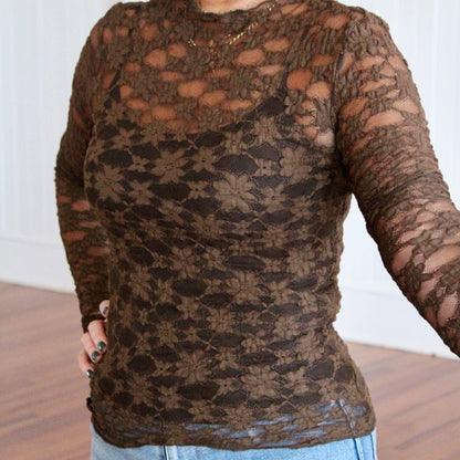 Autumn Feel Burnout- Brown