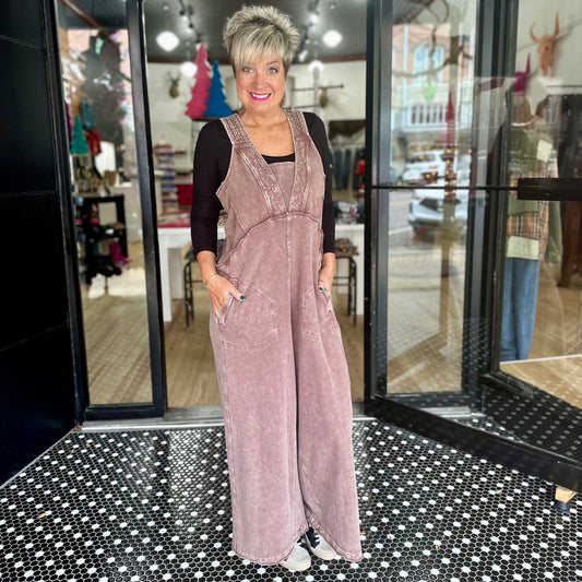 The Joleigh Jumpsuit - Chocolate