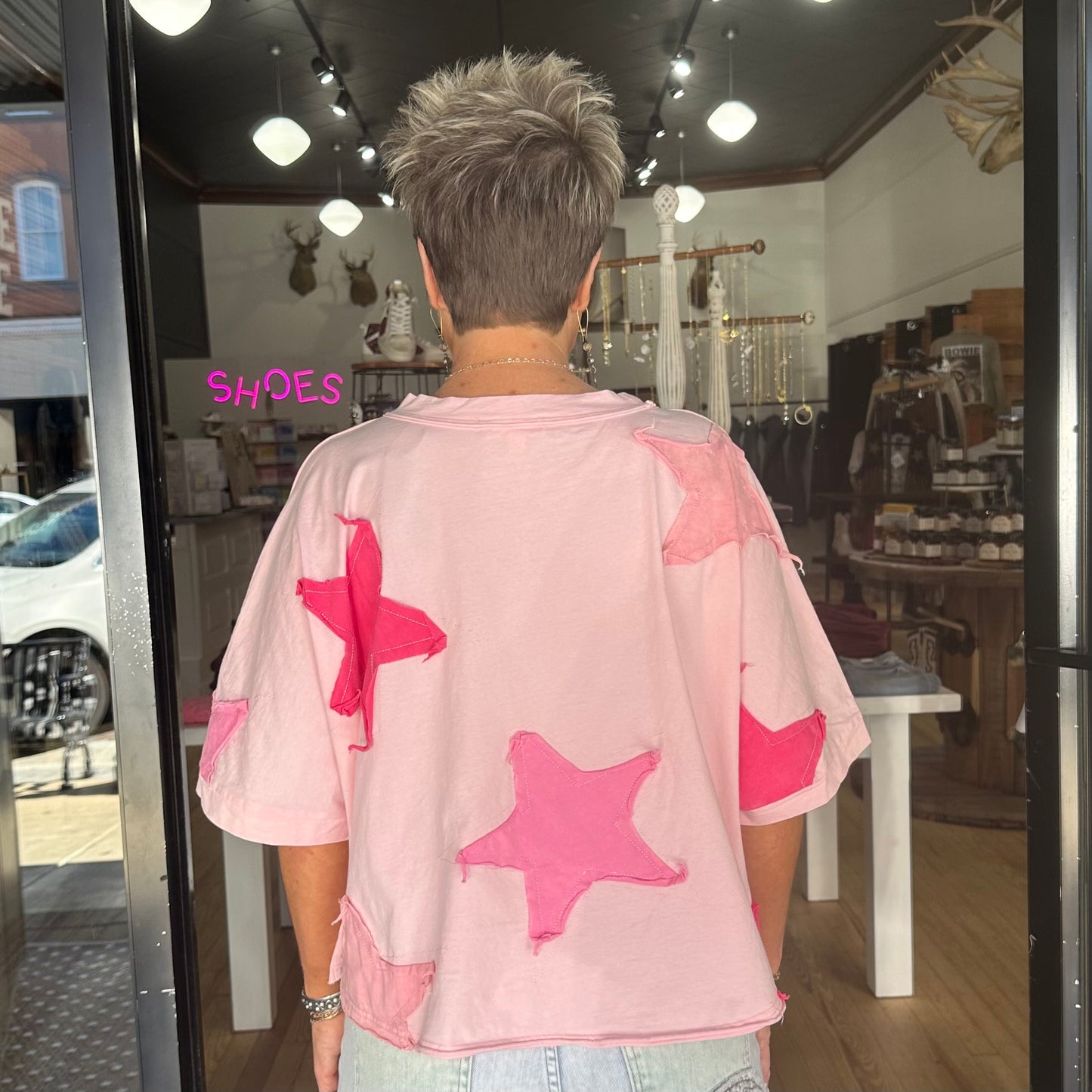 Rockstar Barbie Top- Pink