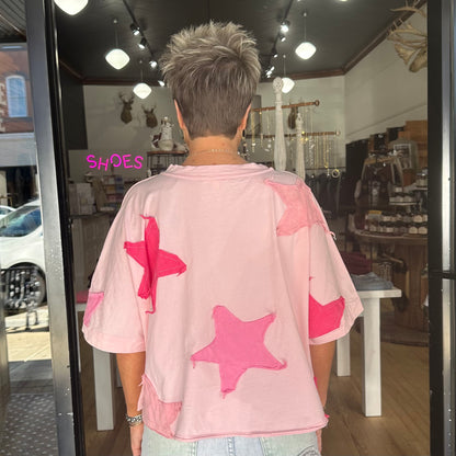 Rockstar Barbie Top- Pink