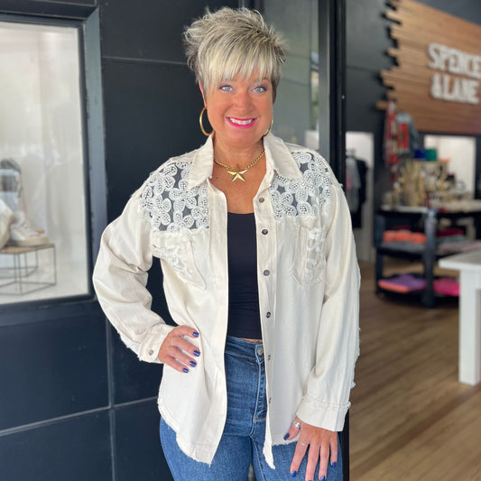 Pearls Are a Girl's Best Friend Top