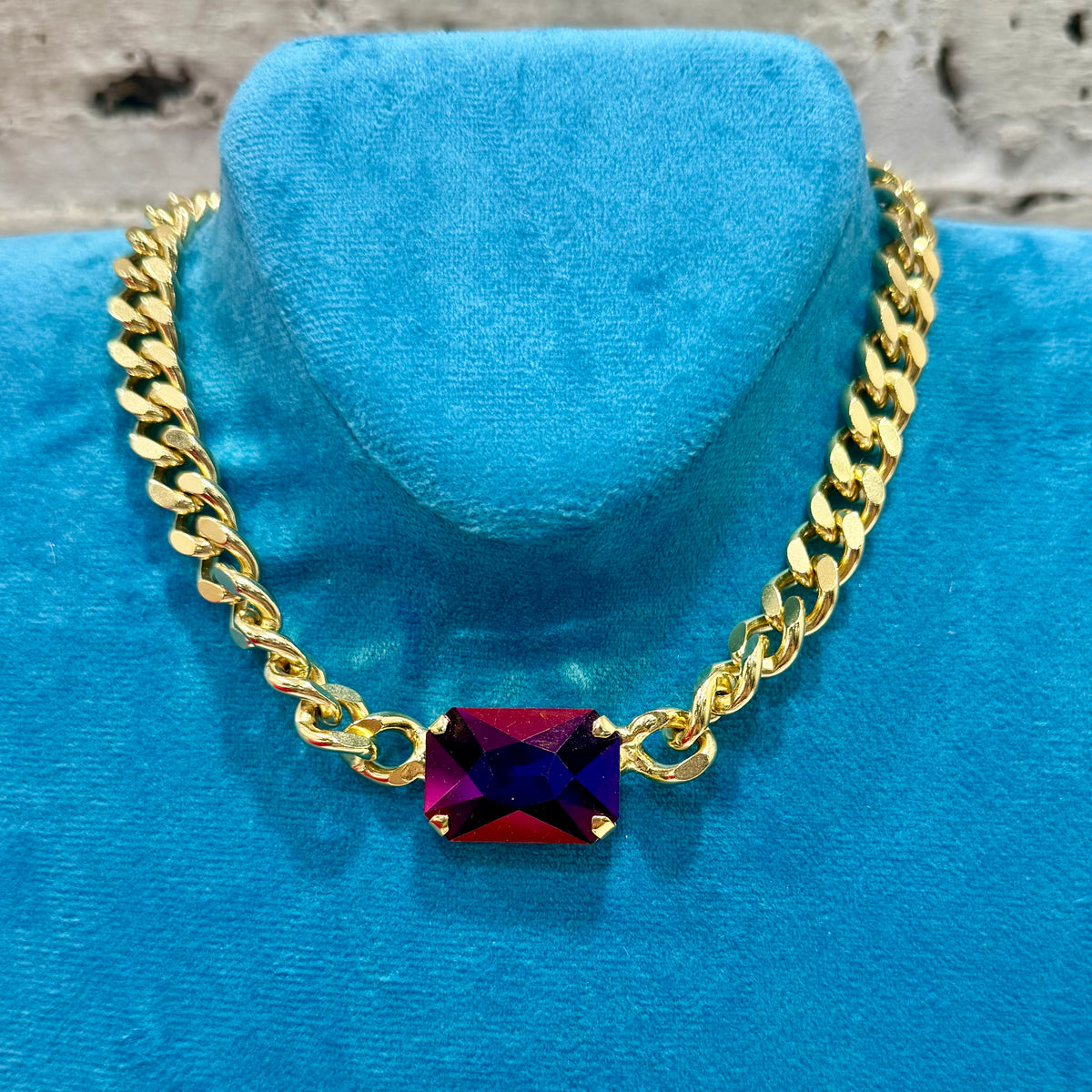 TOVA Darcy Necklace - Amethyst
