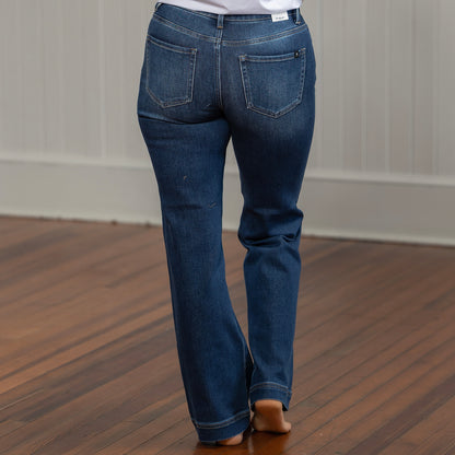 J21 Eleven x Risen - HR Straight Leg Jeans