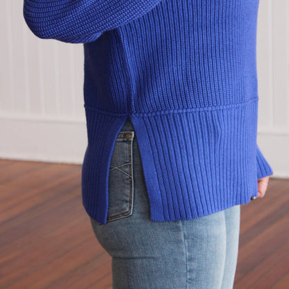 Arctic Dream Sweater- Cobalt