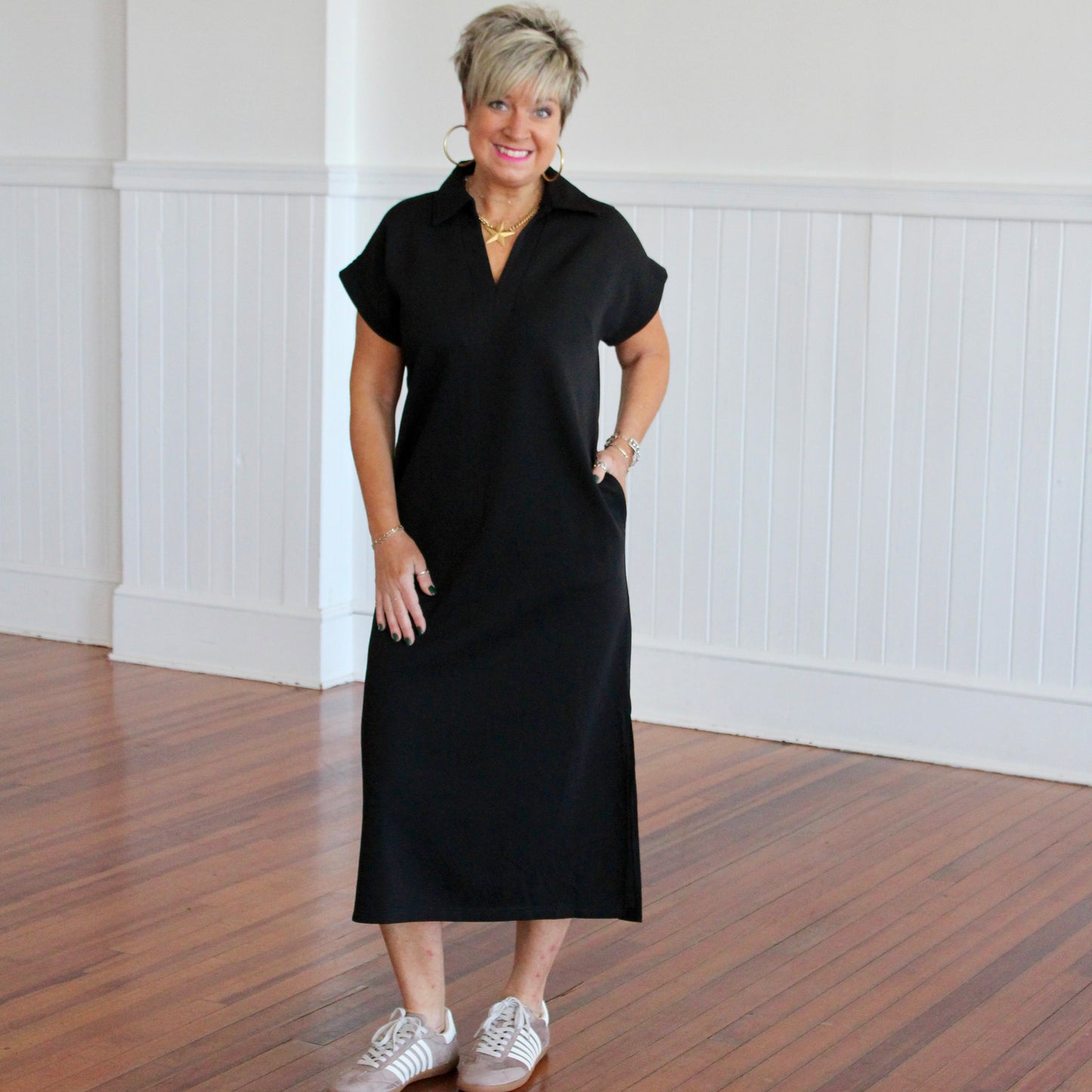 The Brandy Dress- Black