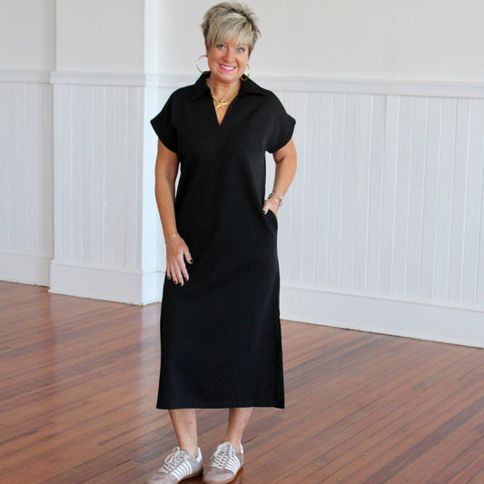 The Brandy Dress- Black