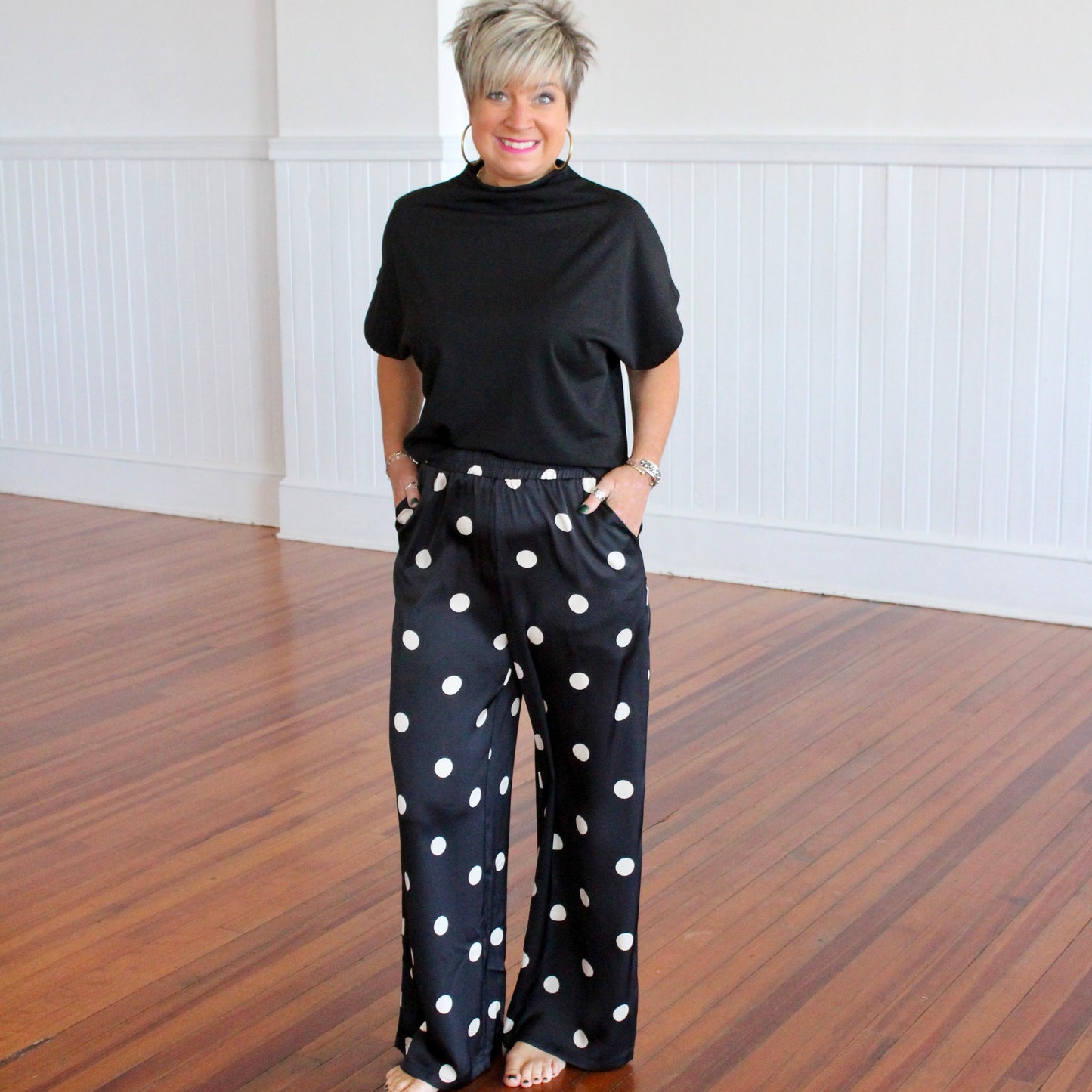 Connect the Dots Pants- Black
