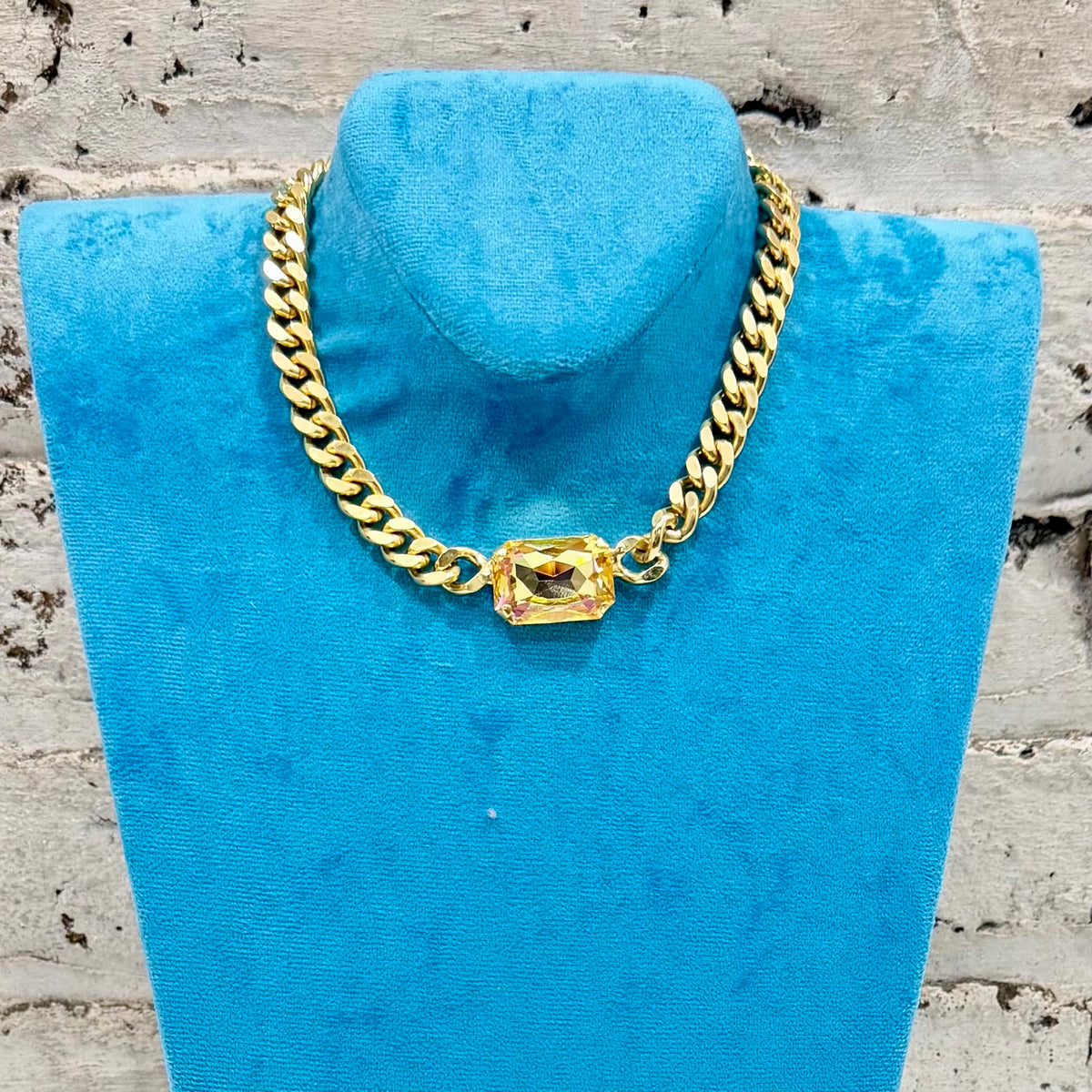 TOVA Darcy Necklace - Yellow