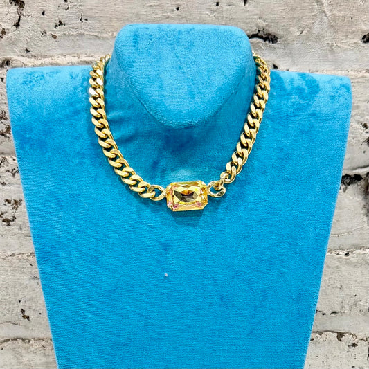 TOVA Darcy Necklace - Yellow