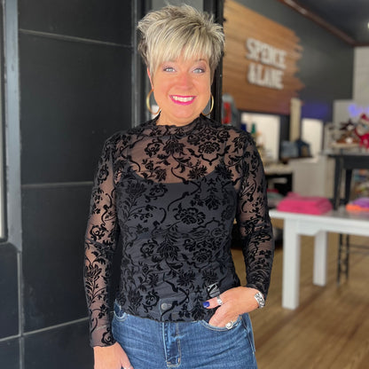 The Modern Empress Lace Top