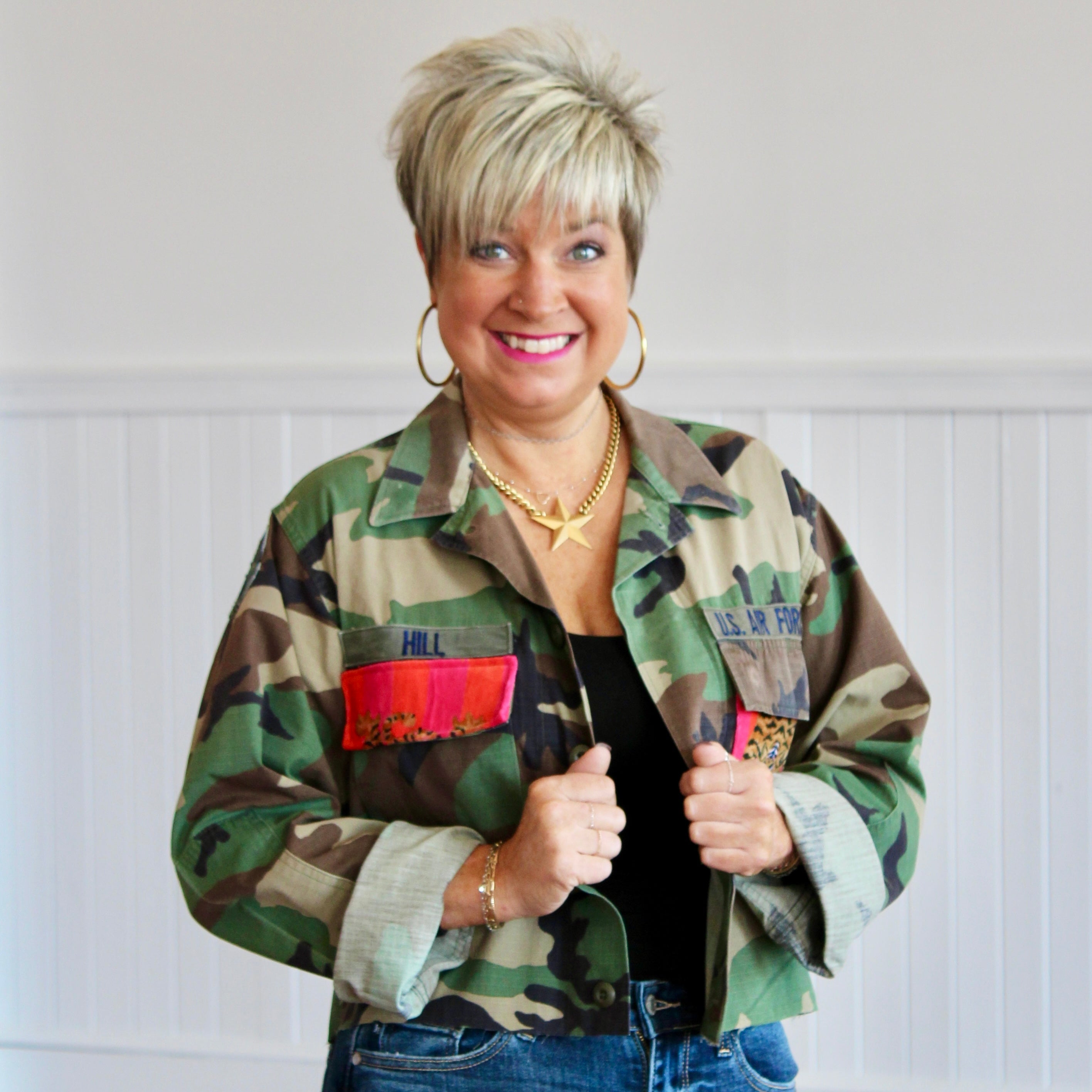 11747391購入　vintage jacket Vintage camo jacket 11747391