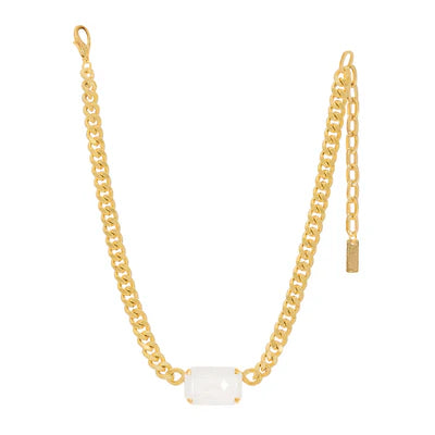 Darcy Necklace - Electric White Ignite