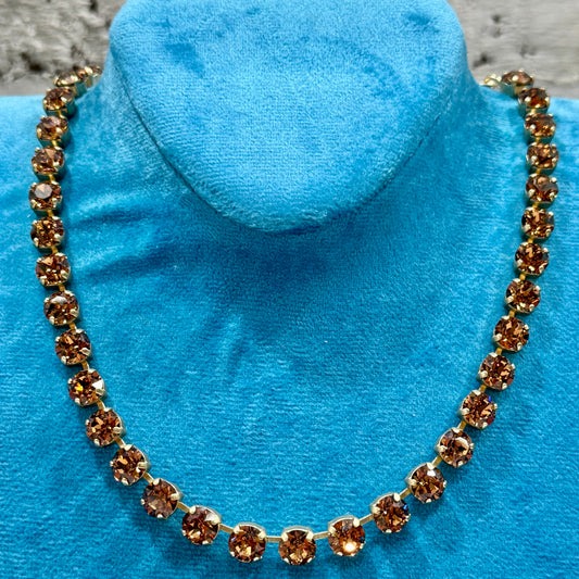 TOVA Oakland Necklace - Smoked Quartz