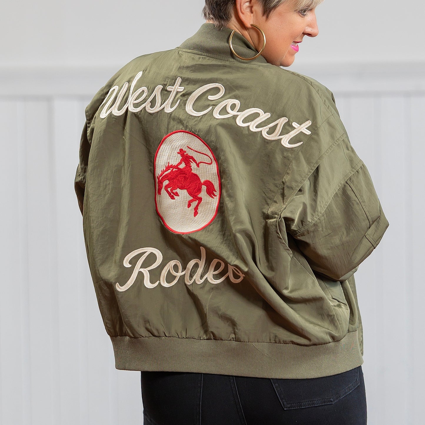 West Coast Rodeo Jacket - Army Green