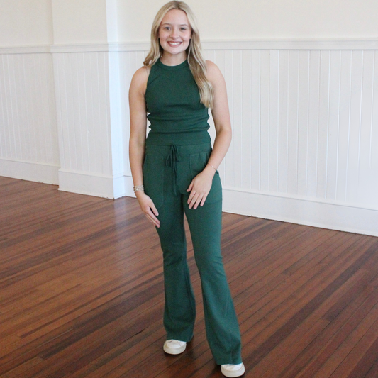 The Pilates' Queen Set- Hunter Green