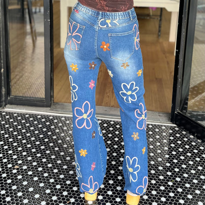 Blossom Blues Jeans