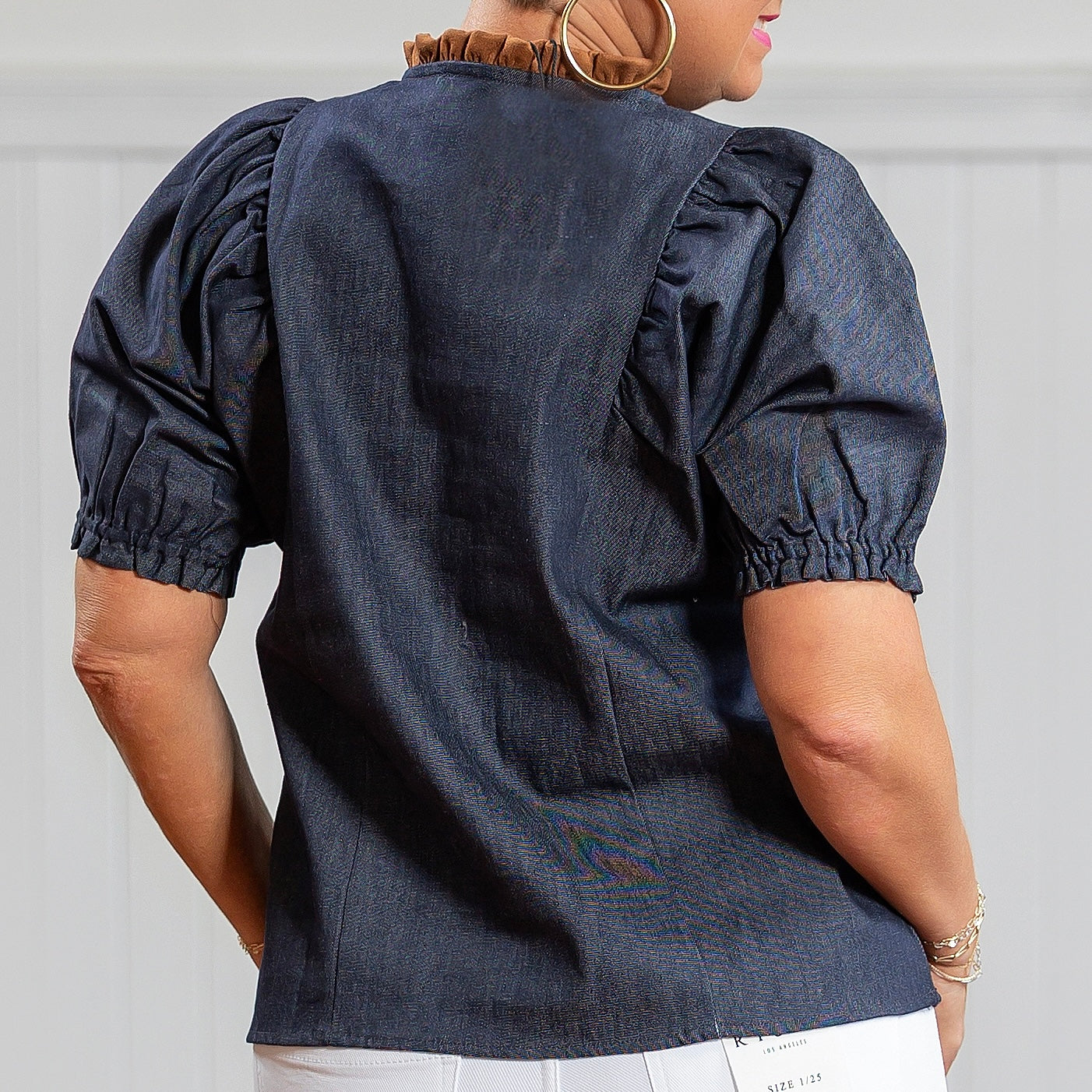 Reba Top - Dark Denim