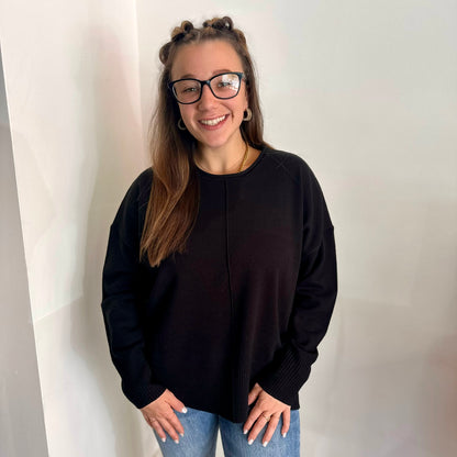 Pam's Favorite Sweater - Black