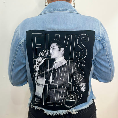 Vintage Elvis Denim Jacket - Assorted