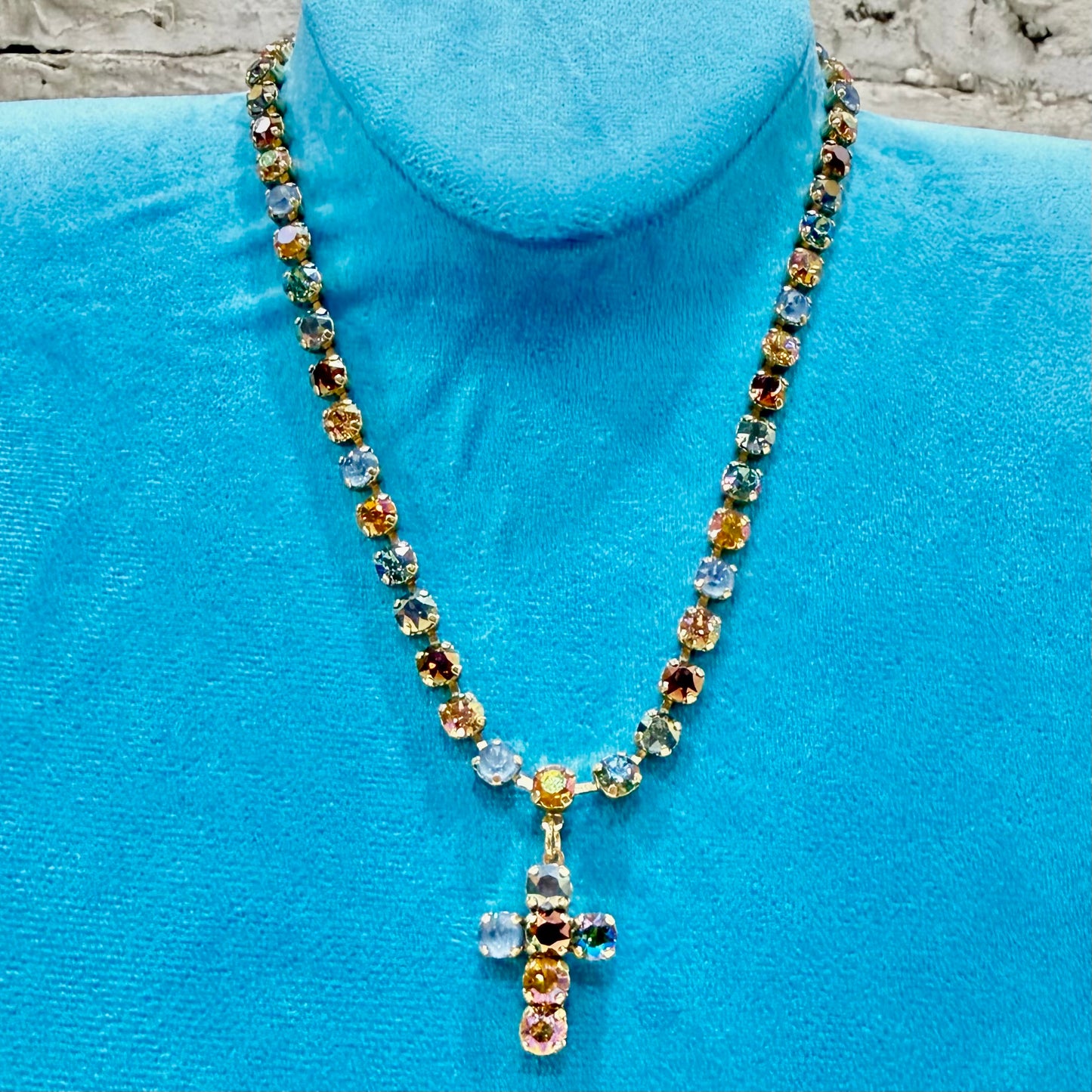 TOVA Baby Donatella Necklace - Midnight Express