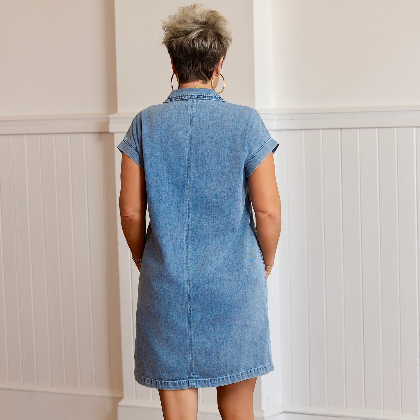 Margaret Dress - Denim