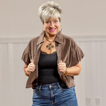 Juliette Jacket - Brown
