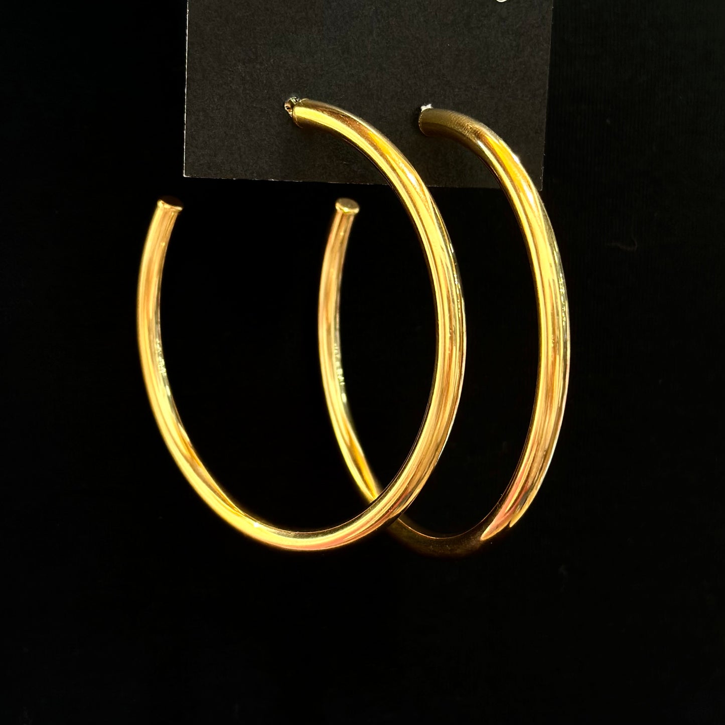 Large Gold Hoops