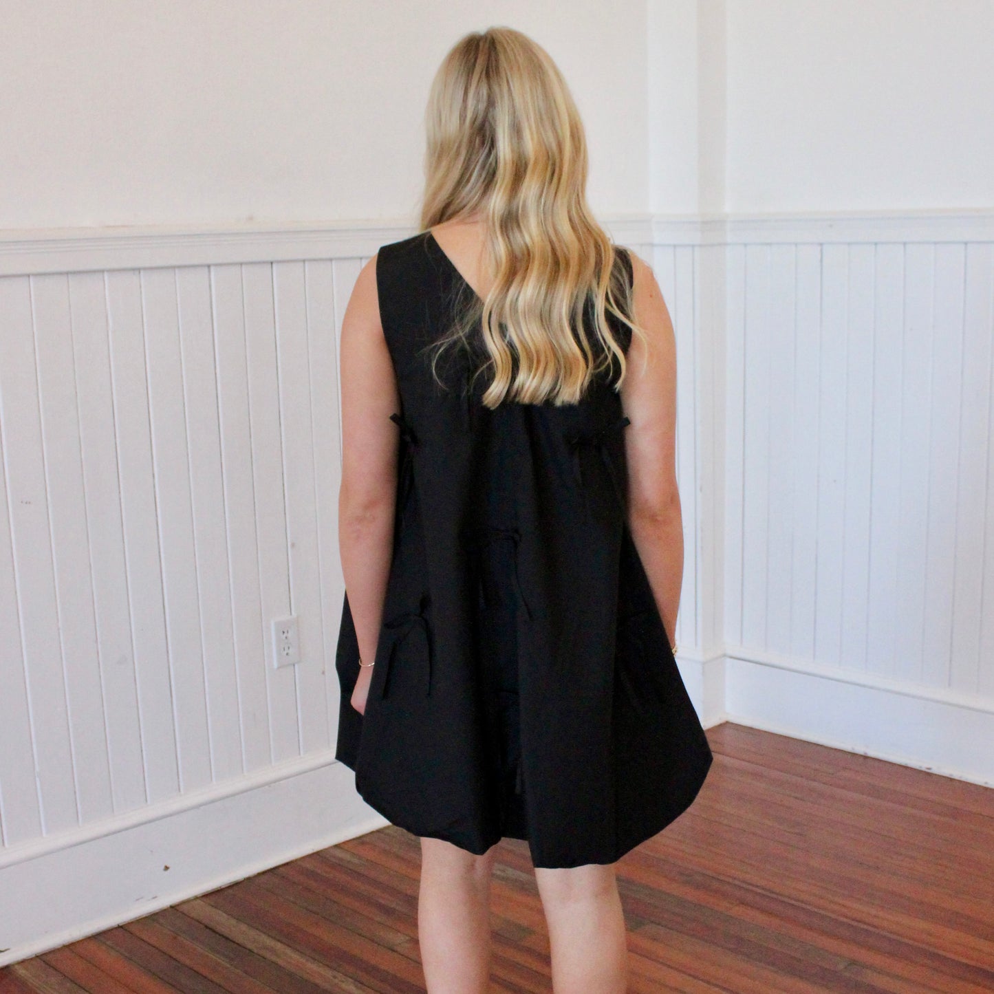 Winter Barbie Doll Dress- Black