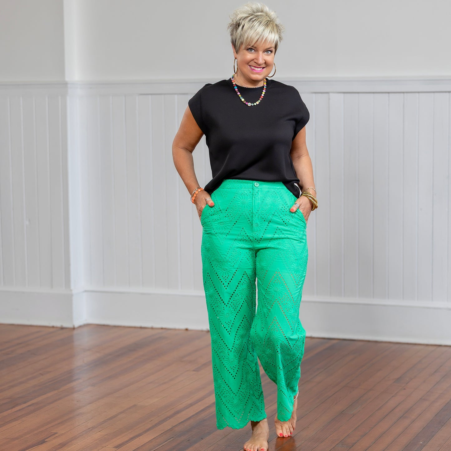 Viola Pant - Green