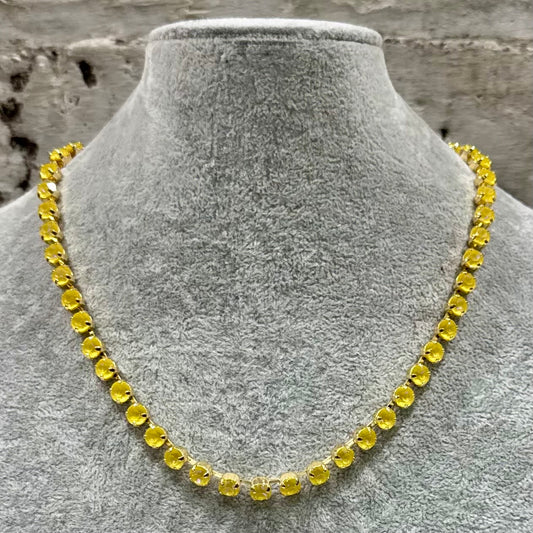 Cassandra Necklace - Yellow