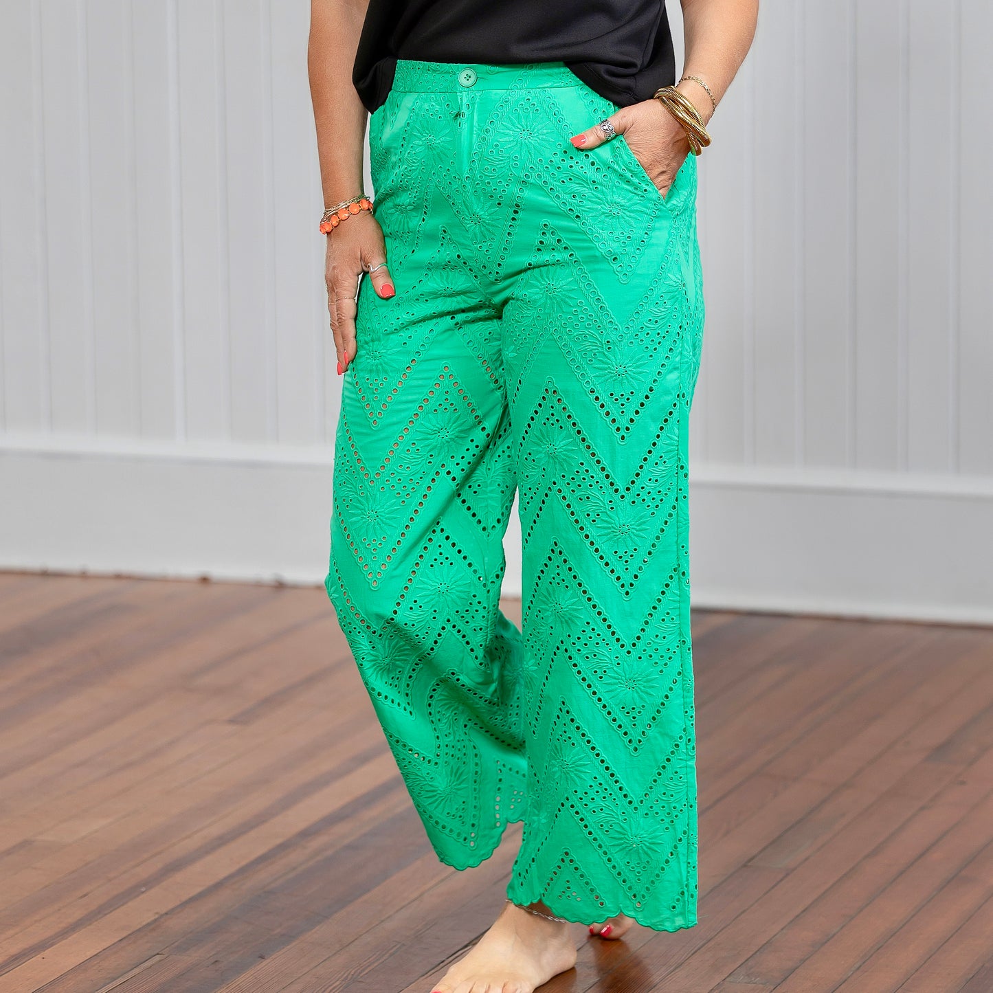 Viola Pant - Green