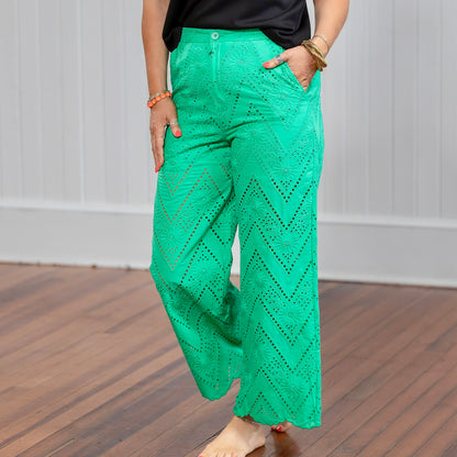 Viola Pant - Green
