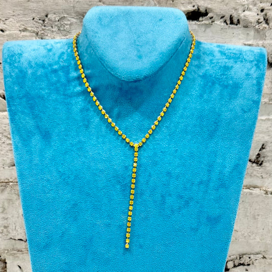 TOVA Kassandra Necklace - Yellow