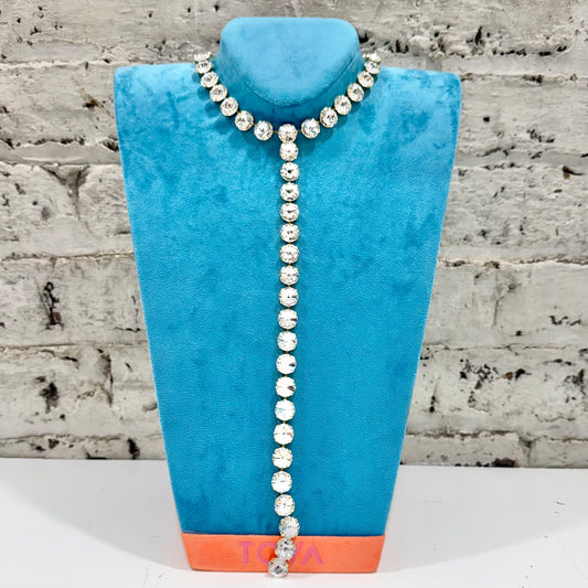 TOVA L.A Necklace - Smutt Clear