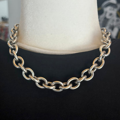 The Travolta Necklace - Gold, Silver