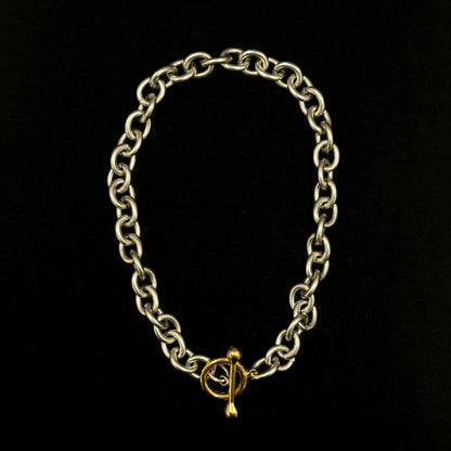 The Travolta Necklace - Gold, Silver