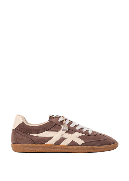 Sasha Sneaker - Brown Suede
