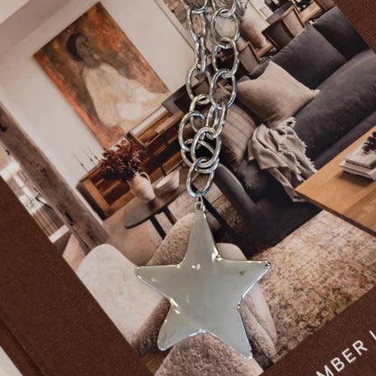 Star Necklace - Silver