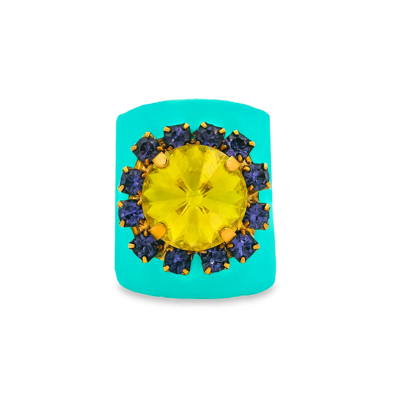 Jacci Ring - Enamel Torquoise